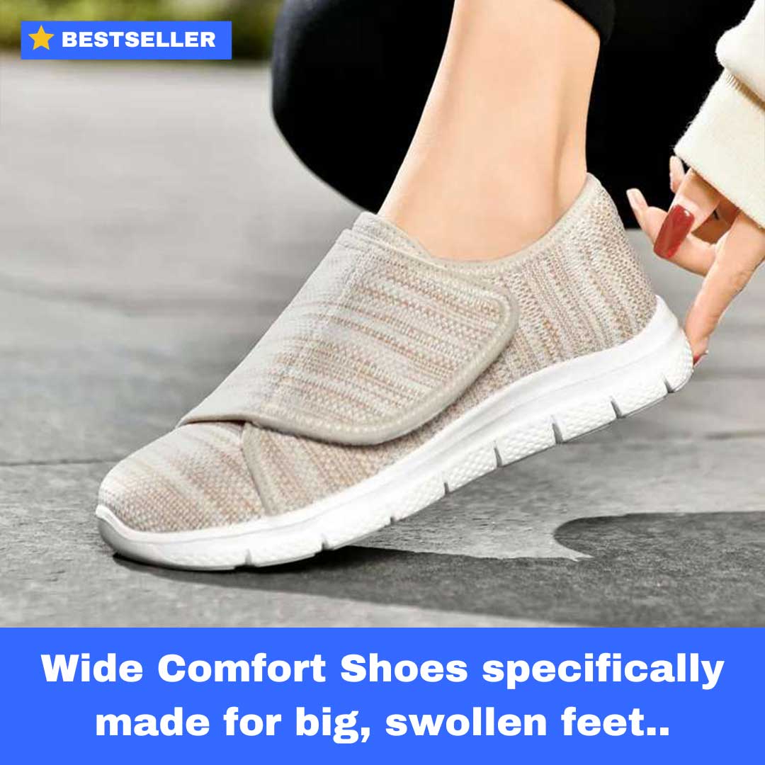 The Wide Comfort Shoe (2 Pairs for just 99) Wide Comfort Shoes
