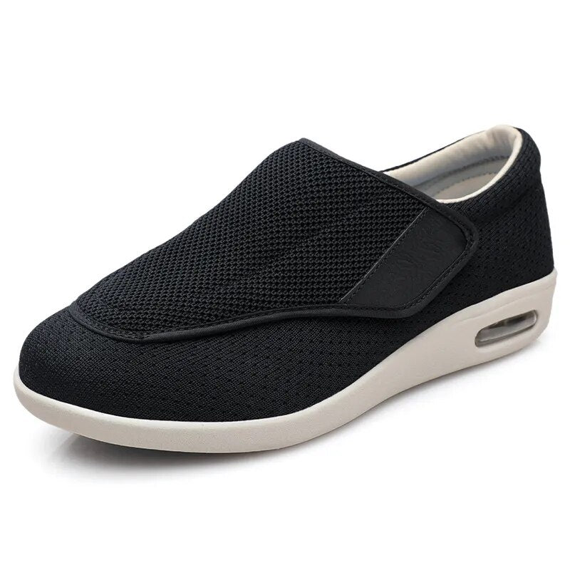 Black - Wide Comfort Shoes (2 Pairs for $99)