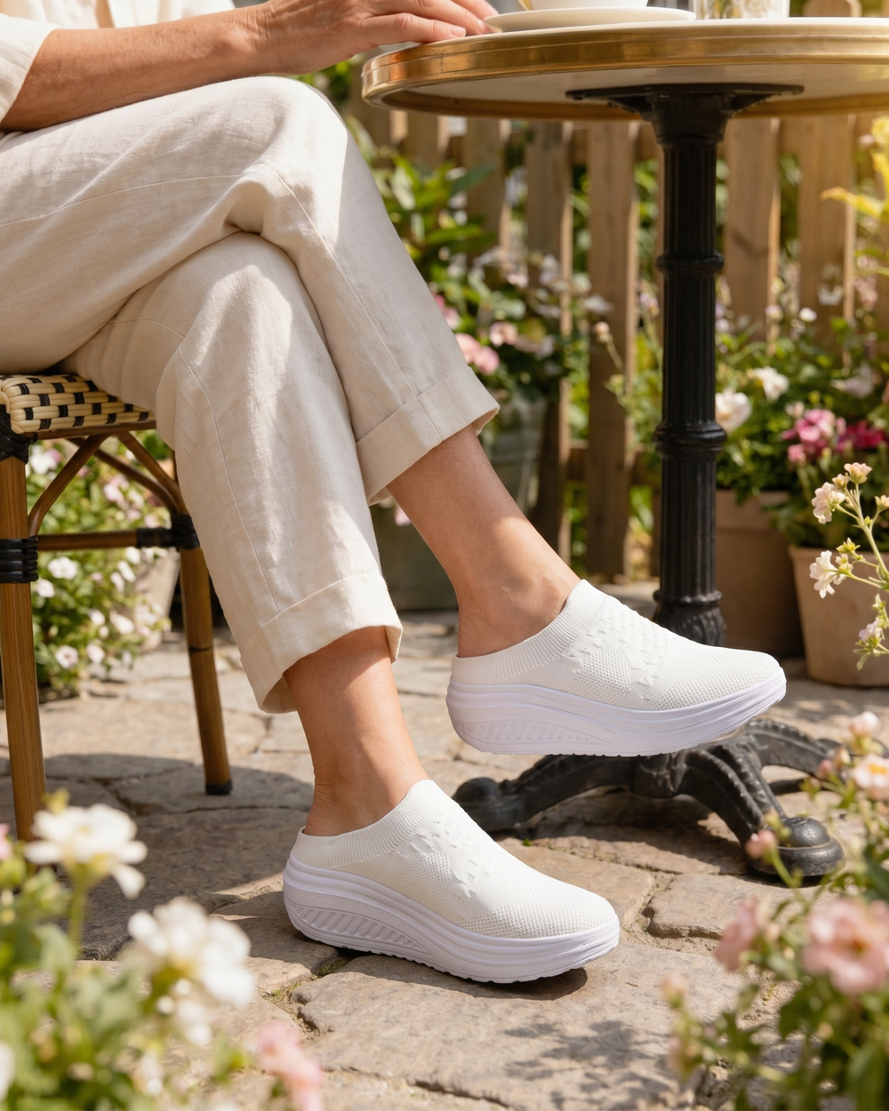 Everyday summer style in The Original Slide-In Comfort Shoes